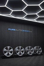 Genuine Audi A3 17" Alloy Wheels Set Of Four 8V0601025BK