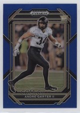 2023 Panini Prizm Draft Picks Blue Prizm 194/199 Andre Carter II #192 0x1