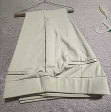 Cato Women  s Beige Dress Pants L Classic Straight Solid Regular