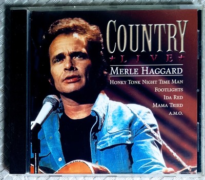   CD - Merle Haggard / Country Live (Amerikan. Country Musiker und Songwriter )