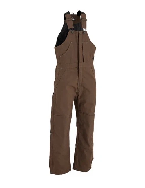 Ridgecut Insulated Rigid Duck Brown Bib Overalls Sz Medium/Short NWT MSRP $89.99 - Image 3 of 4