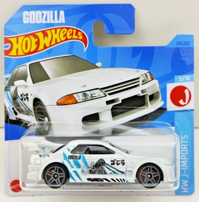 Hot Wheels Nissan Skyline GT-R R32 Godzilla J-Imports 5/10 69/250 2023 NEU OVP