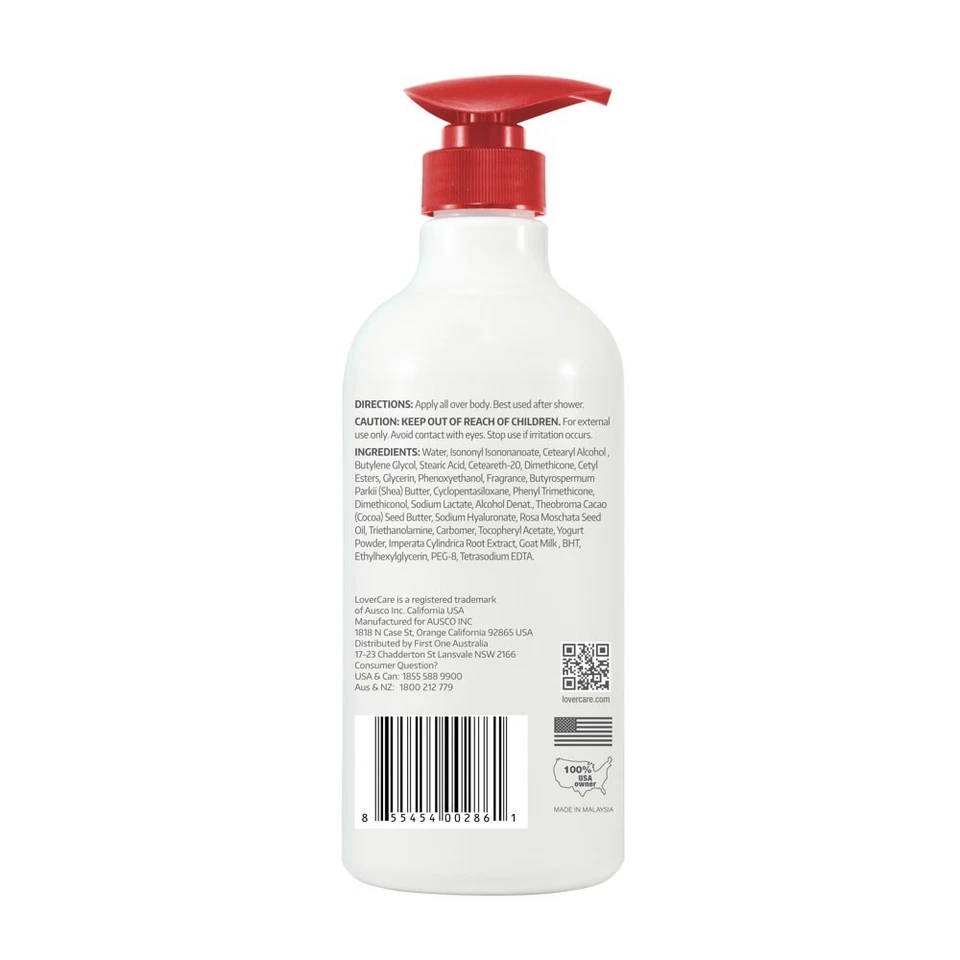 Pack of 2 - Lovercare Goat's Milk Hand & Body Lotion - Rose Hip Seed Oil 800 ml - image 3 of 4