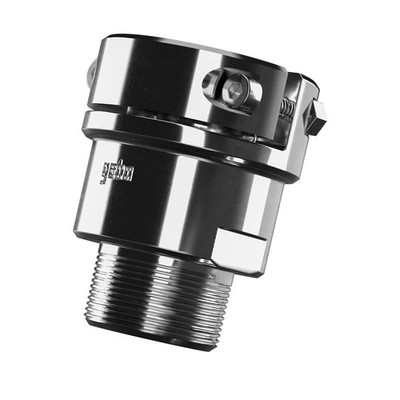 GEBO minigebo Kompaktadapter mit Außengewinde, MS vernickelt - Serie 304 - für S