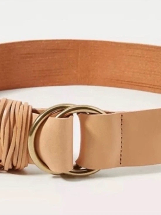 D Ring Belt Leather Indiana Women display picture 1