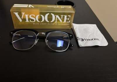 VISOONE Enhanced Version Blue Light Blocking Glasses Used