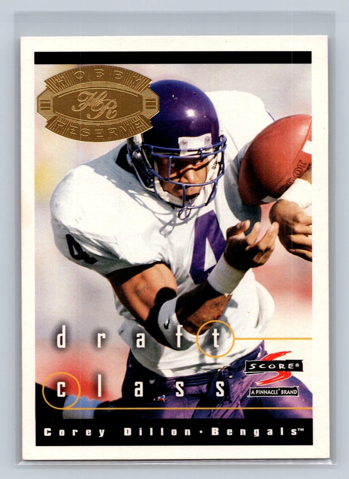 1997  Score #288 Corey Dillon RC Hobby Reserve