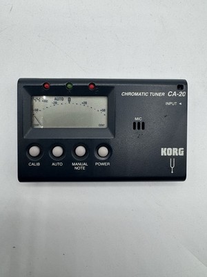 Korg GA-20 Guitar Bass Tuner with Input and Microphone