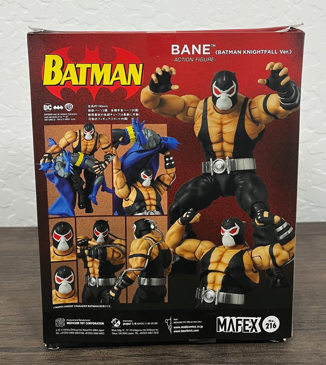 MAFEX No.216 BANEとNo.215 KNIGHT CRUSADER Mafex No. 215 Knight Crusader Batman and No. 216 Bane | eBay