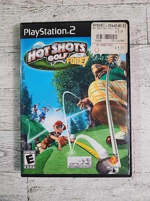 PS2 Hot Shots Golf Fore (Sony PlayStation 2; 2004) Game Complete CIB Black Label