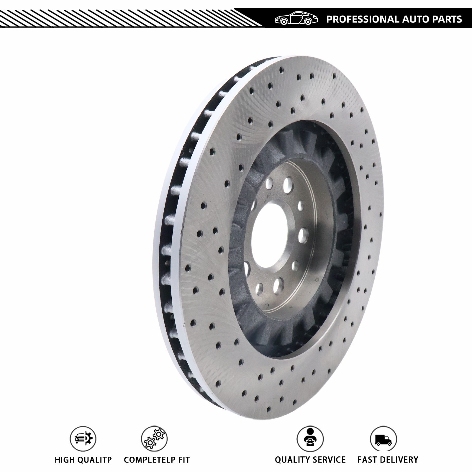 Maserati Ghibli 2014 Front Left, right Brake discs Pair P/N 670030935