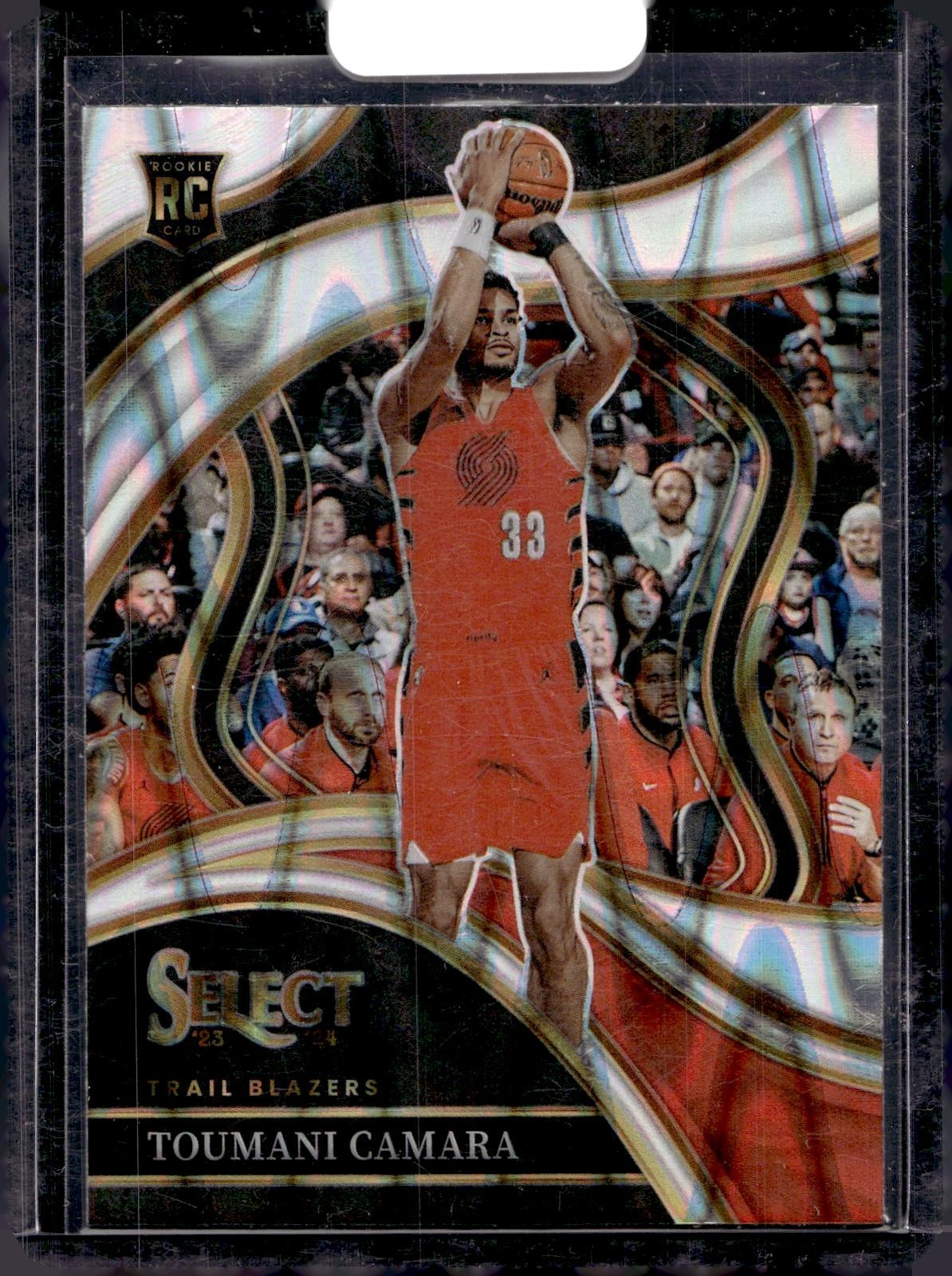 2023-24 Panini Select #272 Toumani Camara Tectonic Prizms