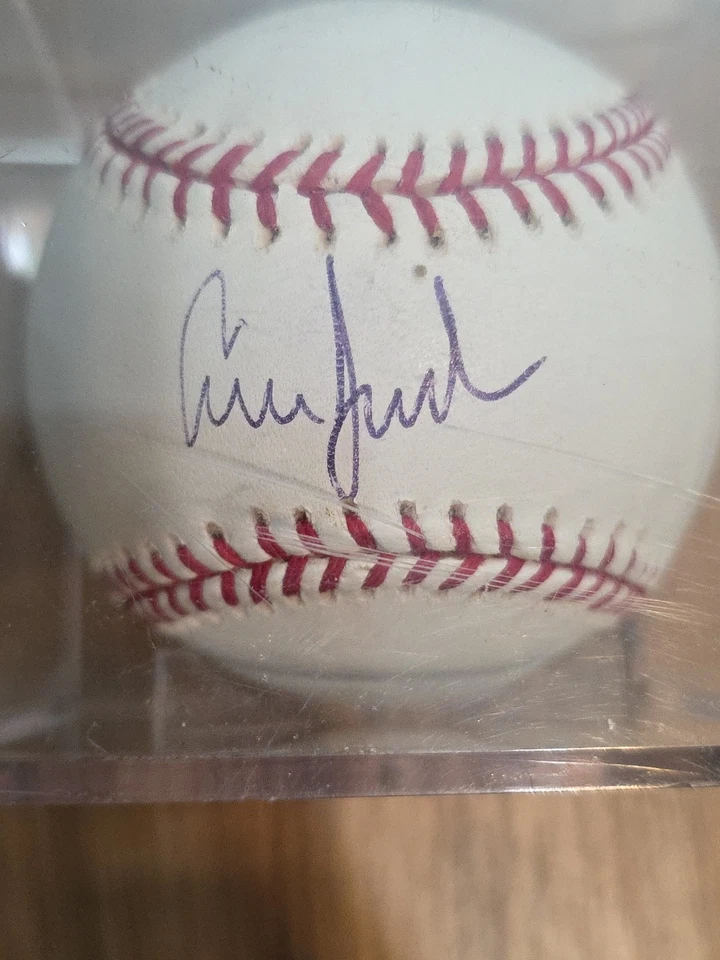 Balón oficial firmado por Conor Jackson Diamondbacks MT00739468 autenticado Foto 4 de 4