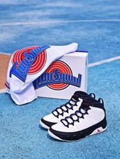    Nike Air Jordan 9 Retro Space Jam White Red Black OG High 2026 Men's Shoes