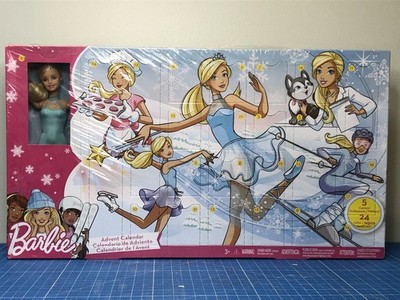 2016 Barbie Advent Calendar 5 Careers FGD01 - NRFB