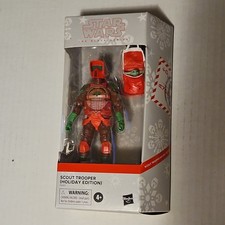 Hasbro Star Wars Scout Trooper Black Series Holiday Edition Figure 2020
