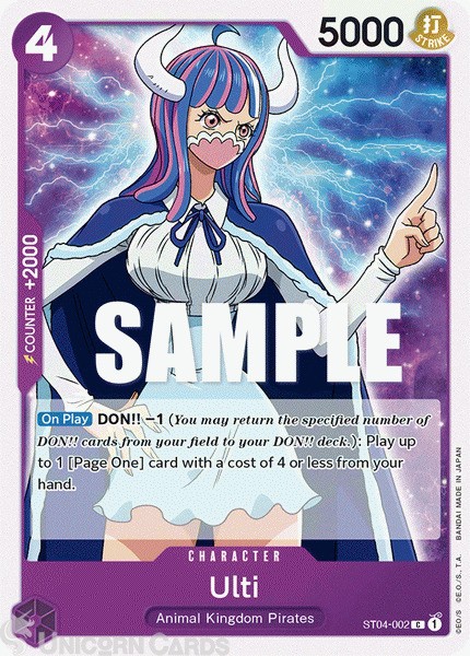 ST04-002 Ulti Common One Piece TCG Card