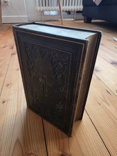 Antike Luther-Bibel (1859) | Prachteinband & Goldschnitt Revision R. Stier