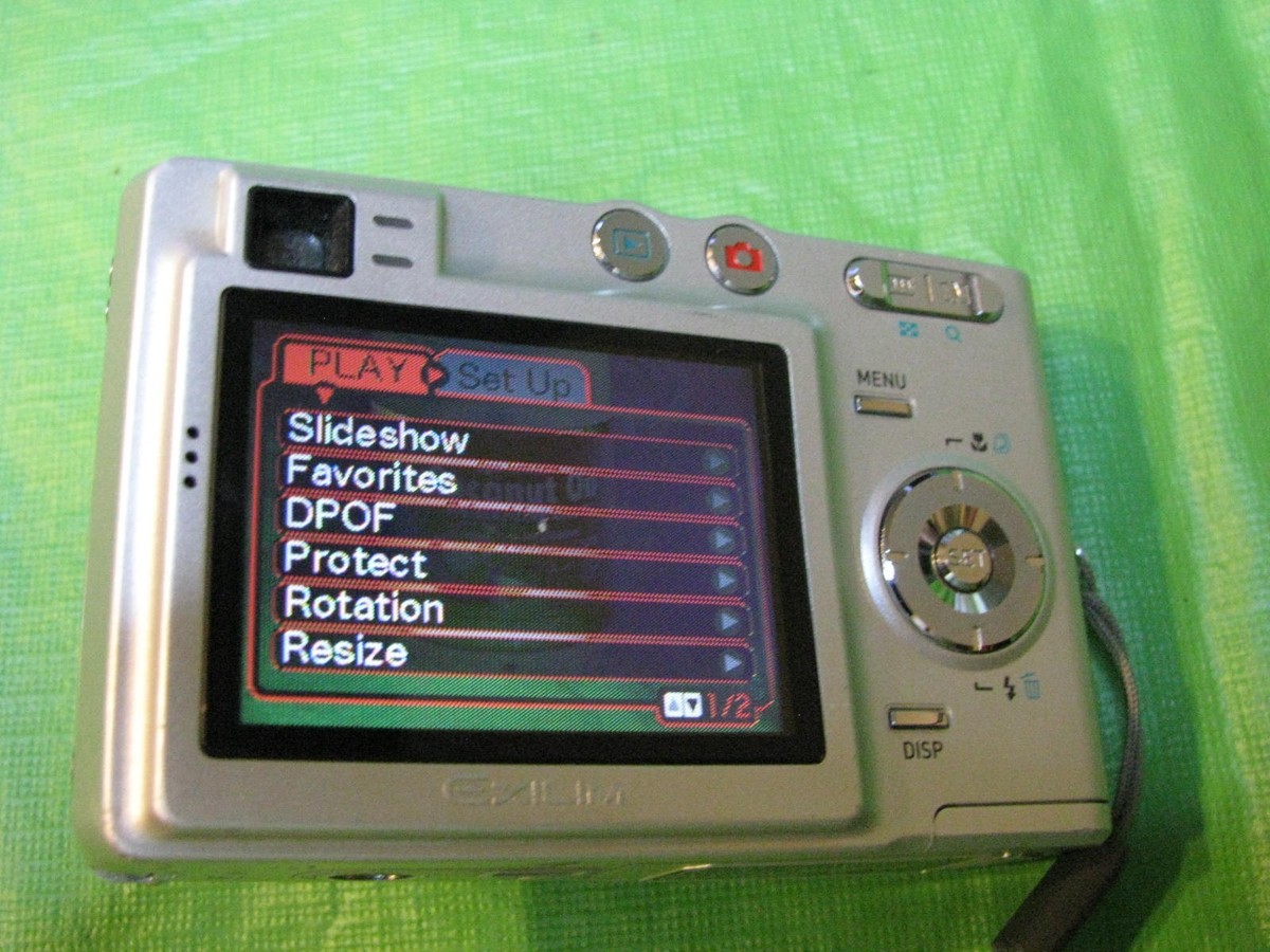 Casio EXILIM ZOOM EX-Z40 4.0MP Digital Camera - Silver (EXZ40S