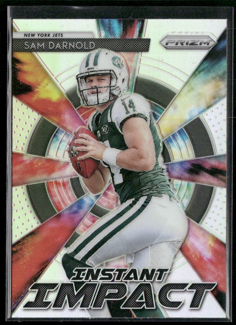 Sam Darnold 2018 Panini Prizm #II-3 Instant Impact Prizm New York Jets