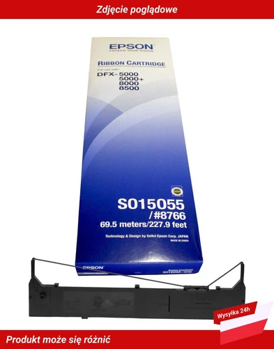 C13S015055 EPSON DFX-5000 Ribbon Czarny