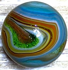 DAS/JABO WOWZERS BEAUTIFUL COLORS AND AVENTURINE SWIRLED SHOOTER .71" M708