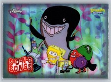 2025 Topps Chrome SpongeBob SquarePants S-8 S-O-N-G Songs Insert Ripped Pants