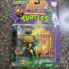 TMNT 1998 Teenage Mutant Ninja Turtles Michaelangelo MOC Vintage Sealed