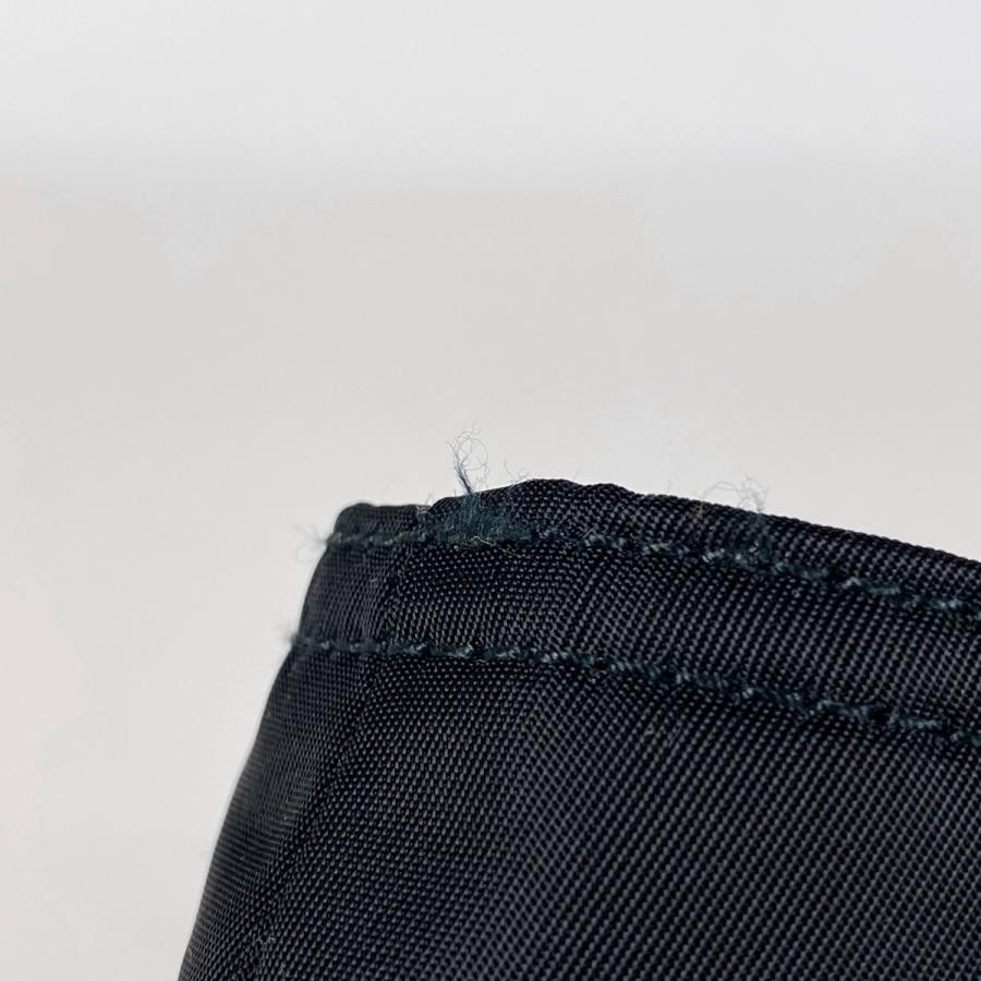 PRADA 1BG052 Plate Tote Bag Shoulder Bag Nylon Black #BS1367 thumbnail 6