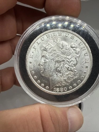 1880-CC Morgan BU! Early Carson City Silver Dollar!