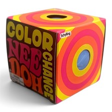 Schylling NeeDoh Authentic Color Change Blue Squeeze Ball Squishy Toy