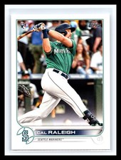 2022 Topps Series 1 - Cal Raleigh #277 (RC) Mariners 
