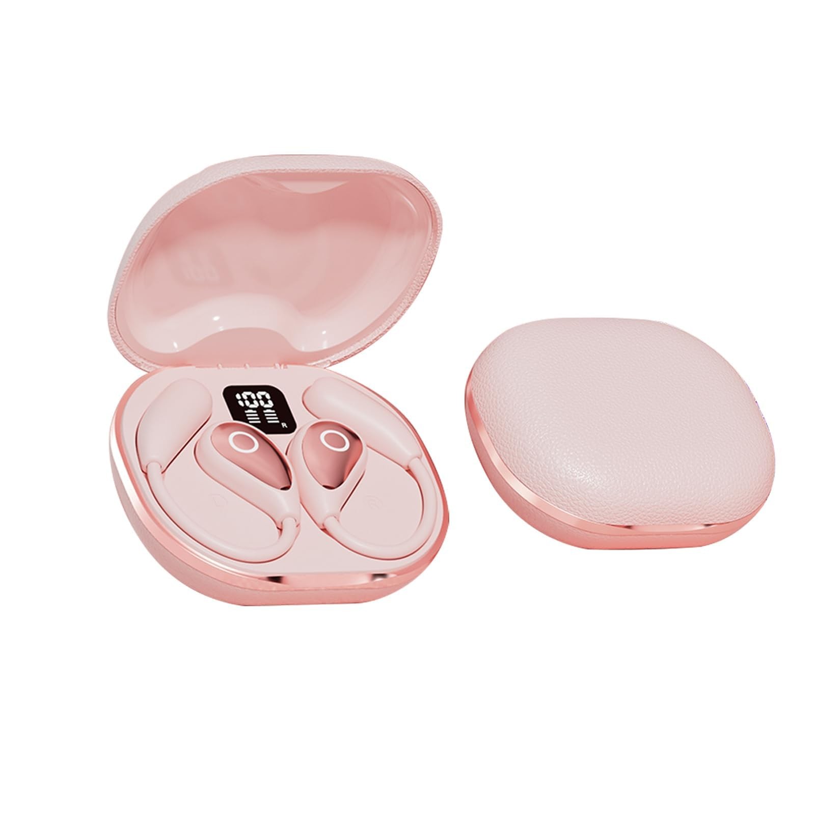 Pink For Women, Bluetooth 5.4 Wireless Headphones For Small 