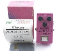 Maxon AD-80 Analog Delay Original Vintage MN3005 MIJ Late 70's w/Box & Manual