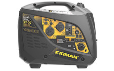 Firman Inverter Generator   2100W Peak / 1700W Running Gasoline  Recoil Start