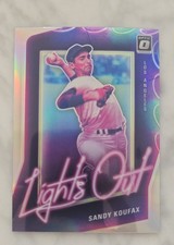 2021 Panini Donruss Optic - Lights Out Sandy Koufax #LO3 Holo Prizm