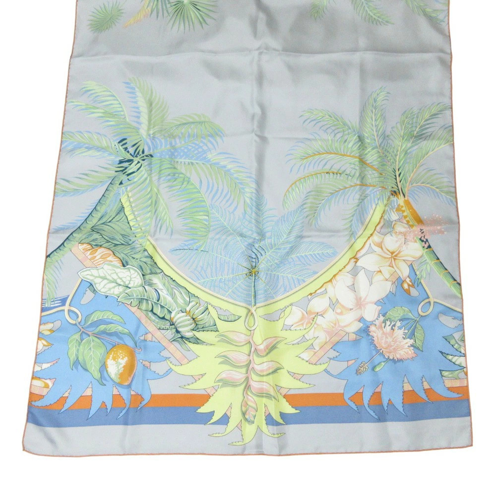 Hermes Aloha Rectangular Silk Scarf Large Stole L… - image 6