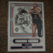 2025 Panini Donruss WNBA Franchise Features Angel Reese Chicago Sky #5 Insert