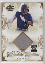 2023 Leaf Trinity Mega Box Rookie Relics Tai Peete #RR-46 0u66