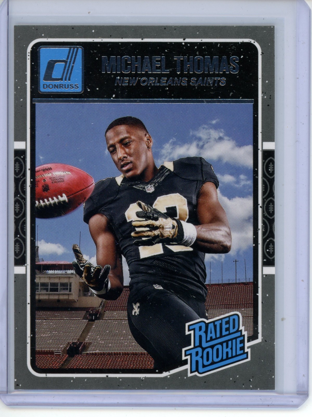 2016 Panini Donruss - #386 Michael Thomas (RC) Rated Rookie New Orleans Saints