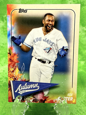 Joe Carter - Autumn Tails - 2024 Topps Update #AT-1 Toronto Blue Jays HOF