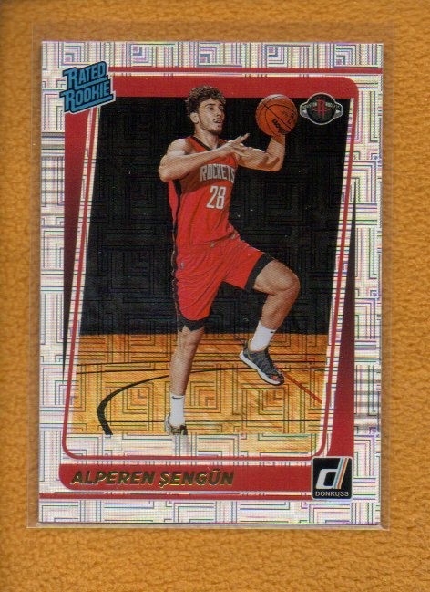 Alperen Sengun 2021-22 Donruss Basketball Rated Rookie Choice RC #219