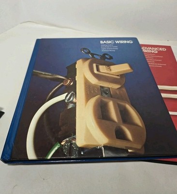Set of 2 Time Life Series Hardback Books Basic Wiring and Advanced Wiring