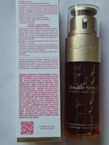 Clarins Double Serum Hydric+Lipidic System 50ml Brand New - Picture 9 of 9