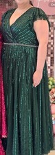 Mac Duggal Emerald Green Sequin Evening Gown Dress Women’s Gala/formal 20