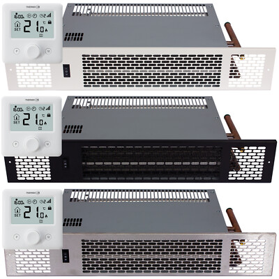 Mylek Plinth Heater Kitchen 24/7 Wireless Thermostat Central Heating  Electric | eBay