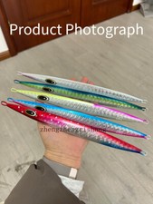 Saltwater Glow Slow Pitch Vertical Lead Metal Fishing Jig Lure Bait 200g-700g