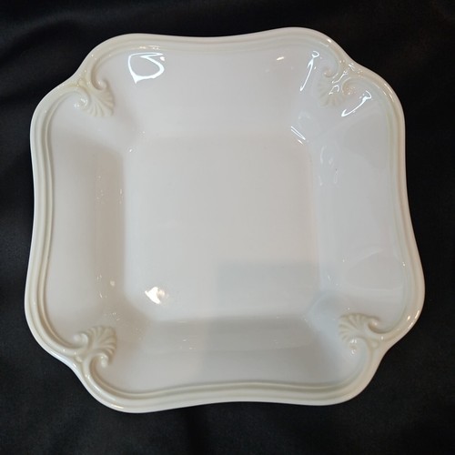 Lenox Colore Butler's Pantry Gourmet Ivory Pasta Soup Bowls Set Of 2 Scrolls - Picture 6 of 6