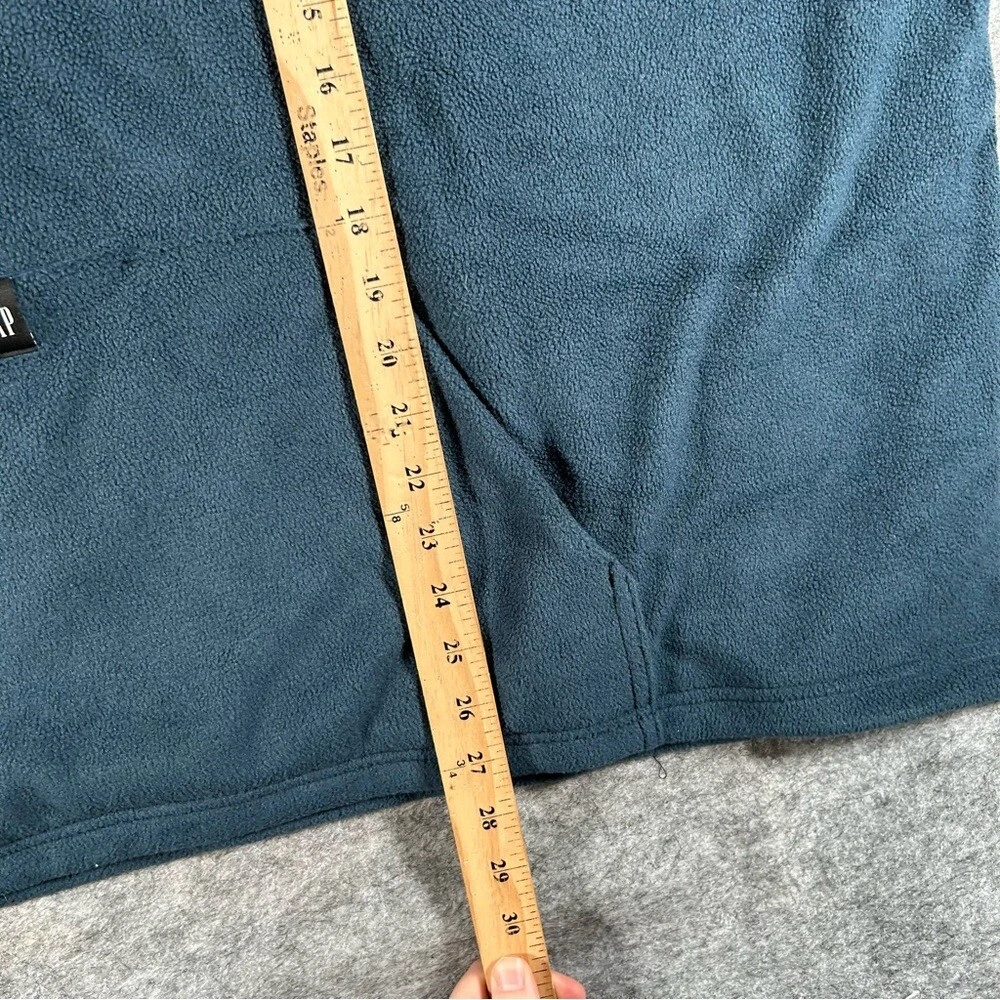 Felpa con cappuccio Yeezy Gap uomo grande blu oversize Boxy Kanye ingegnerizzata da Balenciaga