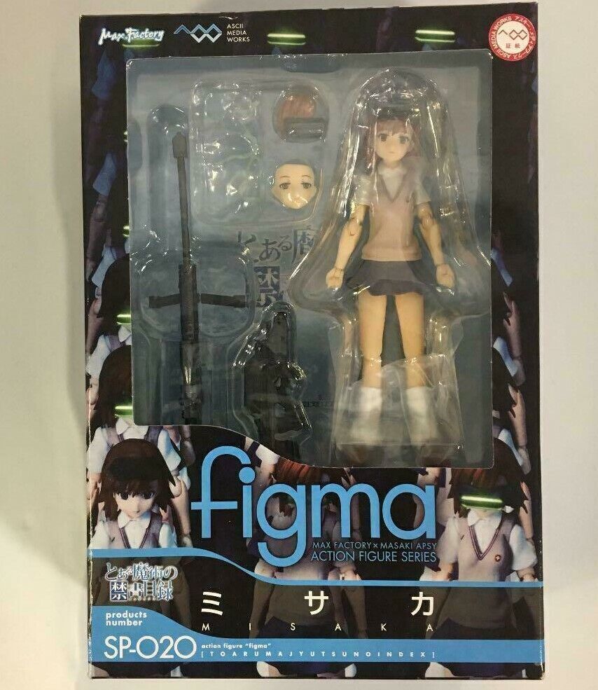 Max Factory - SP-020 figma ミサカ Max Factory Figma SP020 Misakaa Certain Magical Figure for